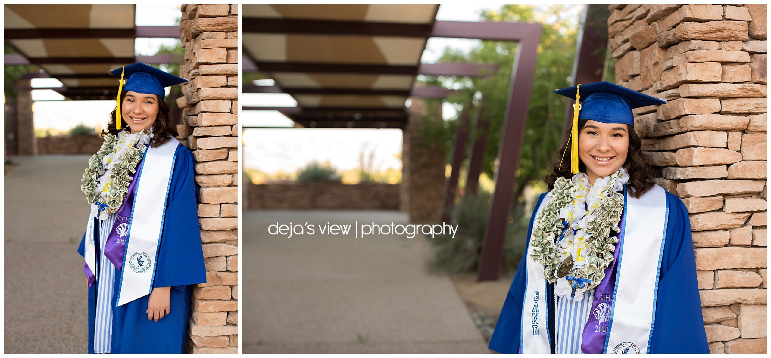 Senior pictures at Desert Willow Golf Course